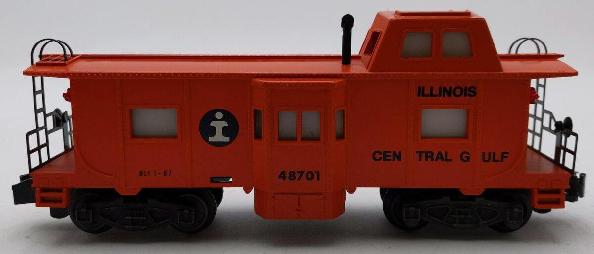 American Flyer 6-48701 S Gauge Illinois Central Gulf Window Caboose EX/Box