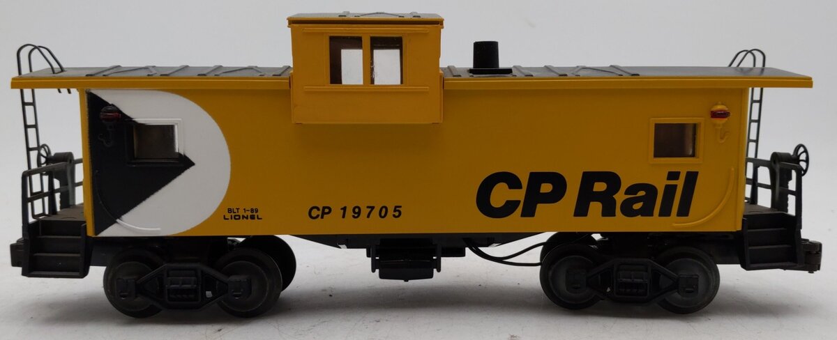 Lionel 6-19705 O Gauge CP Rail Extended Vision Caboose #19705 EX