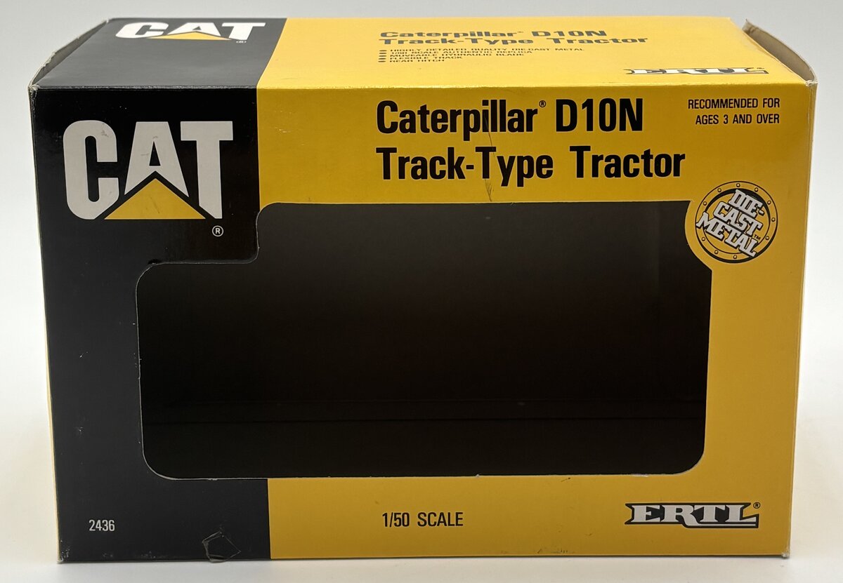Ertl 2436 1:50 Scale Caterpillar D10N Track Type Tractor EX/Box
