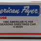 American Flyer 6-48309 S Gauge 1990 Seasons Greetings Boxcar #8309 EX/Box