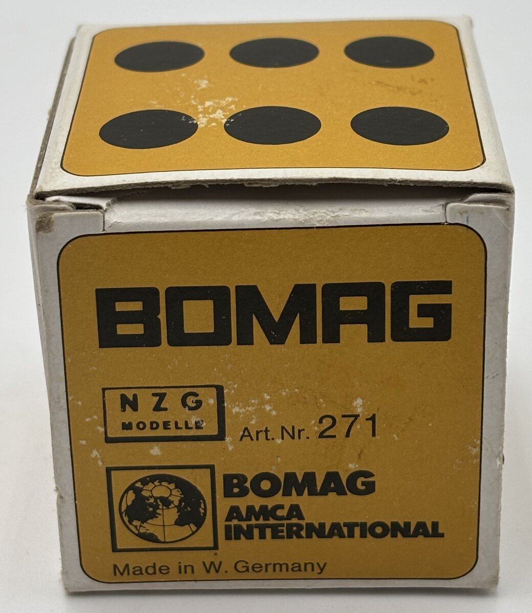 NZG 271 1:50 Bomag BW 75 Road Roller EX/Box