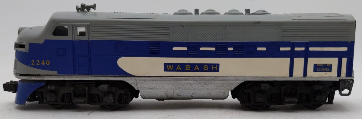 Lionel 2240 Vintage O Wabash F3 Powered A Diesel Locomotive