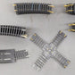 Atlas/Life-Like HO Assorted Curve, Straight, Crossing, & Rerailer/Terminal [40] VG