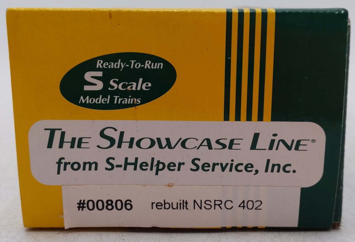 S-Helper Service 00806 S Gauge NRSC 40' Steel Re-Built Box Car #402 EX/Box