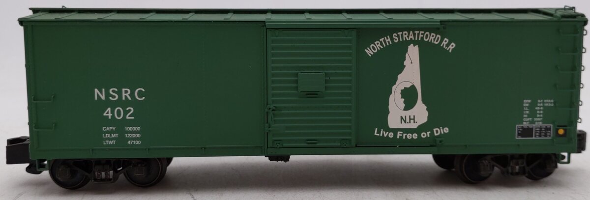 S-Helper Service 00806 S Gauge NRSC 40' Steel Re-Built Box Car #402 EX/Box