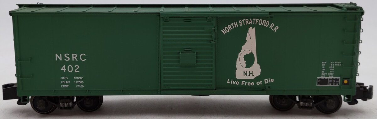 S-Helper Service 00806 S Gauge NRSC 40' Steel Re-Built Box Car #402 EX/Box