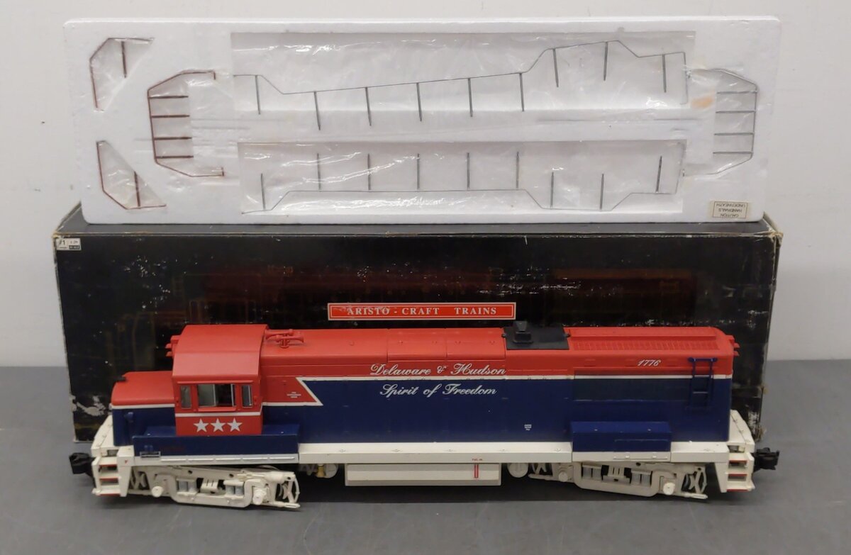 Aristo-Craft 22176 G 1776 D & H Spirit of Freedom GE U25-B Diesel Locomotive EX/Box
