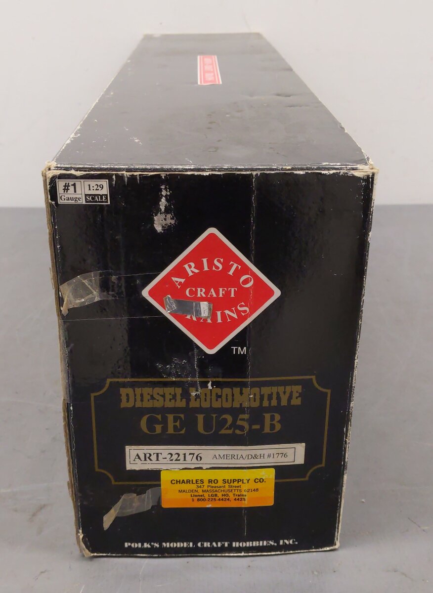 Aristo-Craft 22176 G 1776 D & H Spirit of Freedom GE U25-B Diesel Locomotive EX/Box