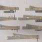 HO Scale Assorted Right & Left Switches [7] EX