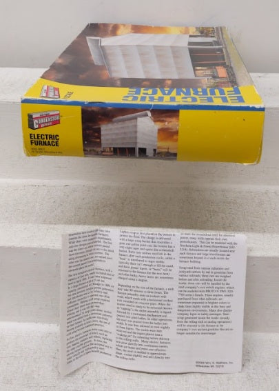 Walthers 933-3807 N Scale Electric Furnace Structure Kit EX/Box