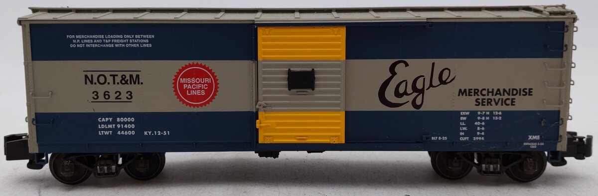 S-Helper 00575 S Scale MP Eagle NOT&M Rebuilt Boxcar #3623 EX/Box