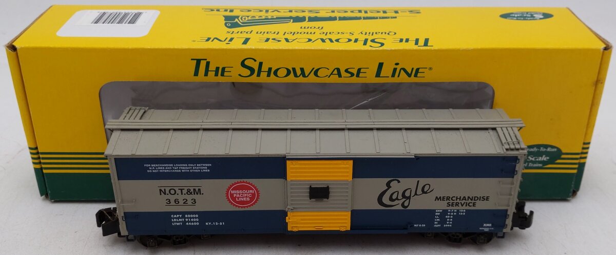 S-Helper 00575 S Scale MP Eagle NOT&M Rebuilt Boxcar #3623 EX/Box