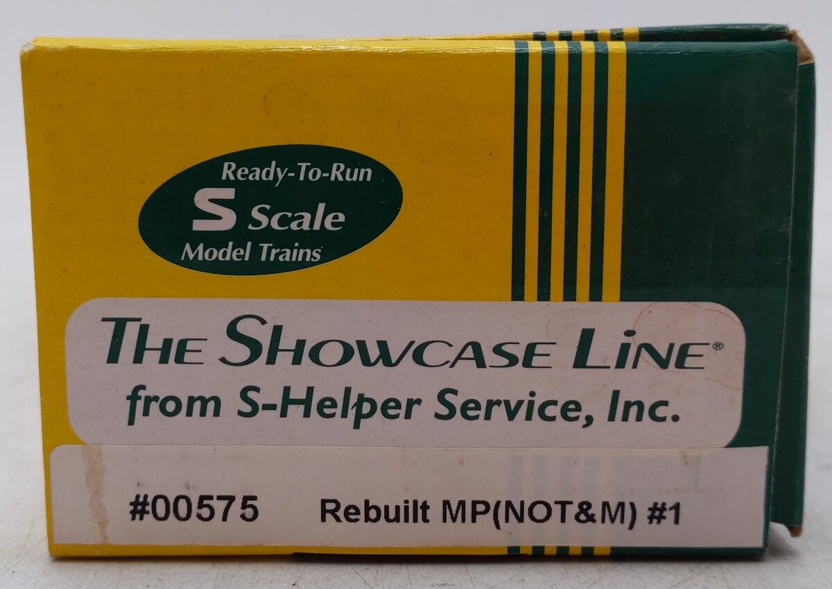 S-Helper 00575 S Scale MP Eagle NOT&M Rebuilt Boxcar #3623 EX/Box