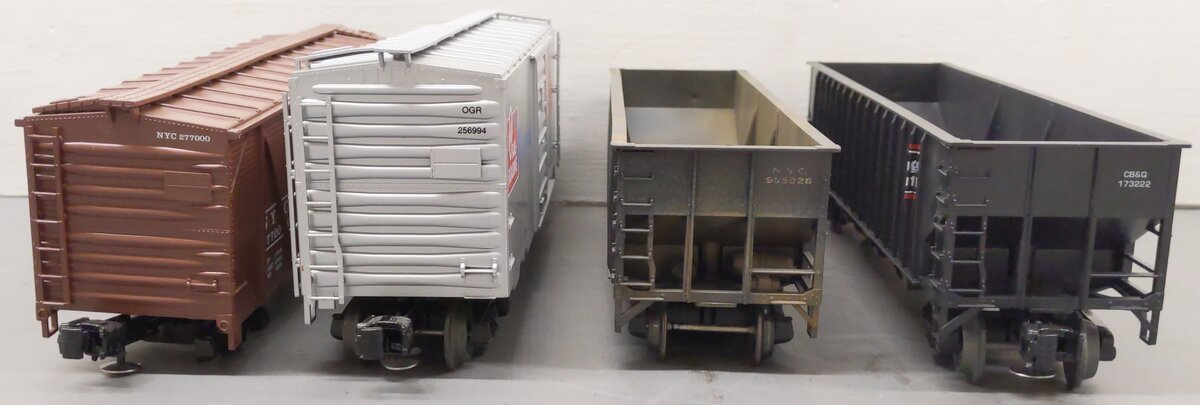 Weaver O Gauge Custom Freight Cars #256994,905026,277000,173222 [4] VG