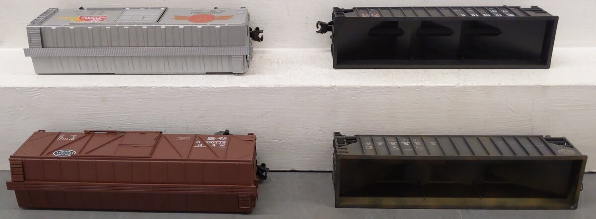 Weaver O Gauge Custom Freight Cars #256994,905026,277000,173222 [4] VG