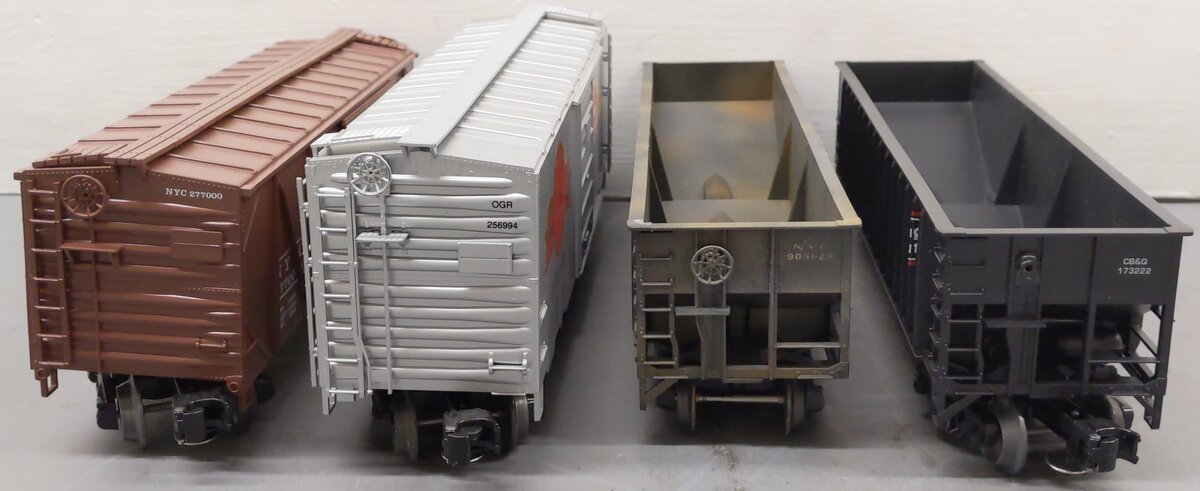 Weaver O Gauge Custom Freight Cars #256994,905026,277000,173222 [4] VG