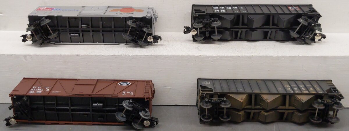 Weaver O Gauge Custom Freight Cars #256994,905026,277000,173222 [4] VG
