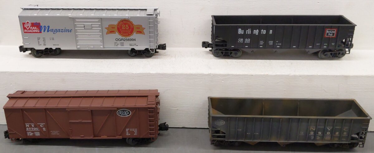 Weaver O Gauge Custom Freight Cars #256994,905026,277000,173222 [4] VG