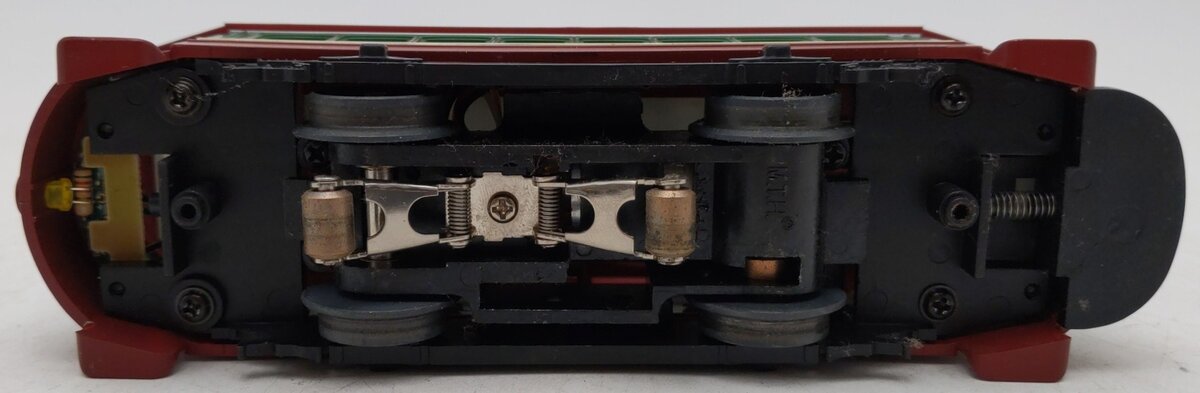 MTH 30-4040-0 Christmas Theme RailKing O Gauge Trolley Set VG