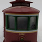 MTH 30-4040-0 Christmas Theme RailKing O Gauge Trolley Set VG
