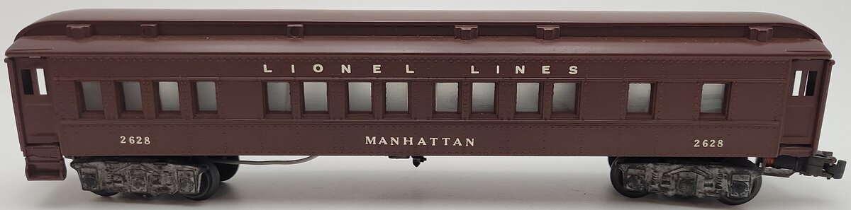 Lionel 2625 Vintage O Lionel Lines Manhattan Heavyweight Irvington Passenger Car VG