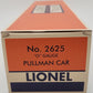 Lionel 2625 Vintage O Lionel Lines Manhattan Heavyweight Irvington Passenger Car VG