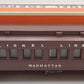 Lionel 2625 Vintage O Lionel Lines Manhattan Heavyweight Irvington Passenger Car VG