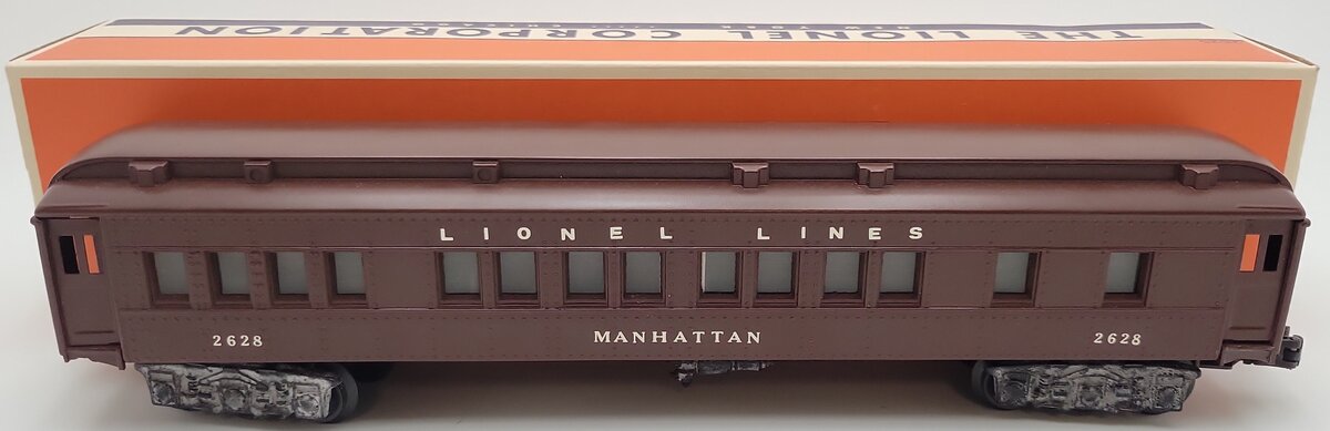 Lionel 2625 Vintage O Lionel Lines Manhattan Heavyweight Irvington Passenger Car VG