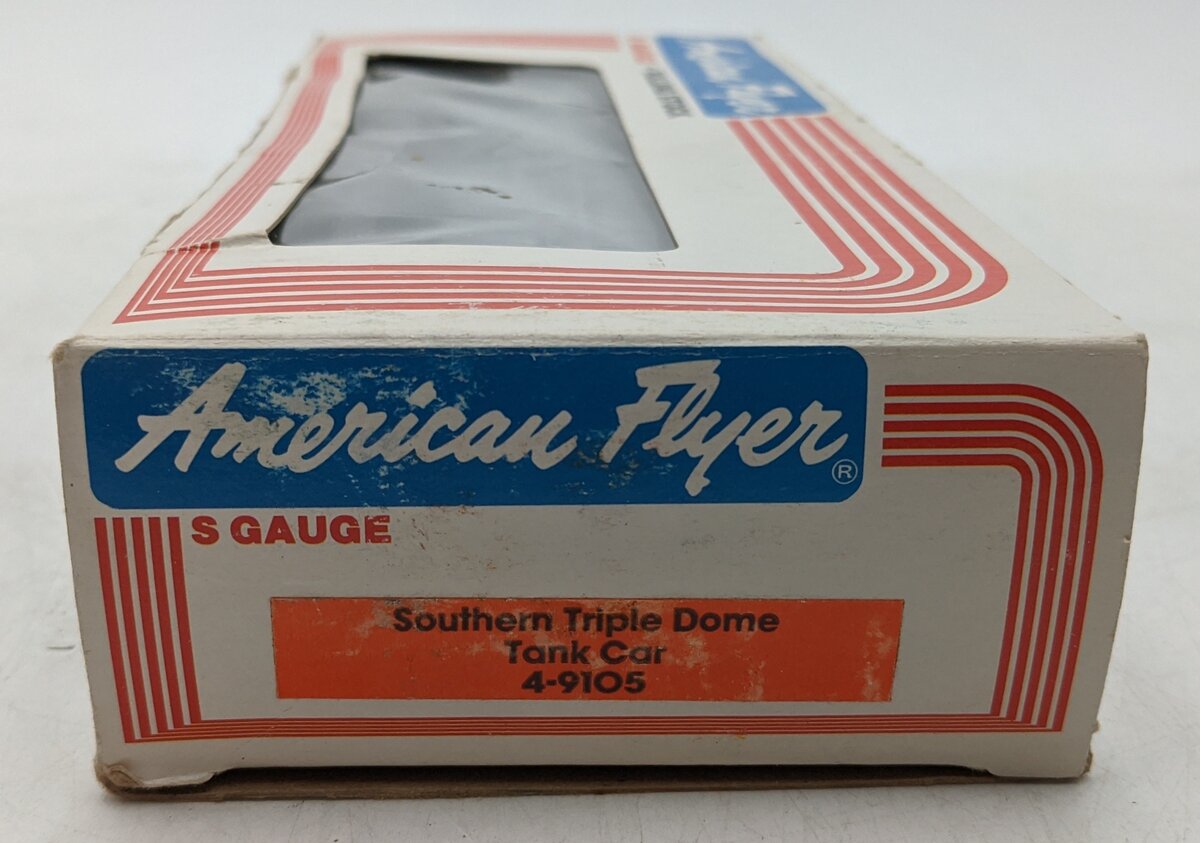 American Flyer 4-9105 S Gauge Southern Triple Dome Tank Car #9105 NIB