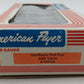 American Flyer 4-9004 S Gauge Southern Flatcar with Trailers NIB