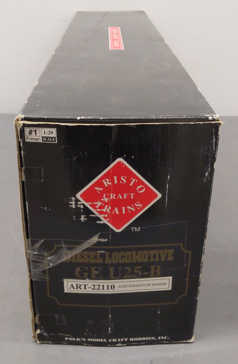 Aristo-Craft  ART-22110 G ATSF GE U-25B Diesel Locomotive #250 EX/Box