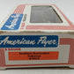 American Flyer 4-9403 S Gauge Southern Bay Window Illuminated Caboose EX/Box