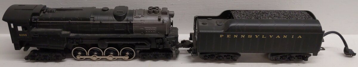 MTH 20-80002I Pennsylvania Turbine Steam Engine w/PS1 #6200 VG