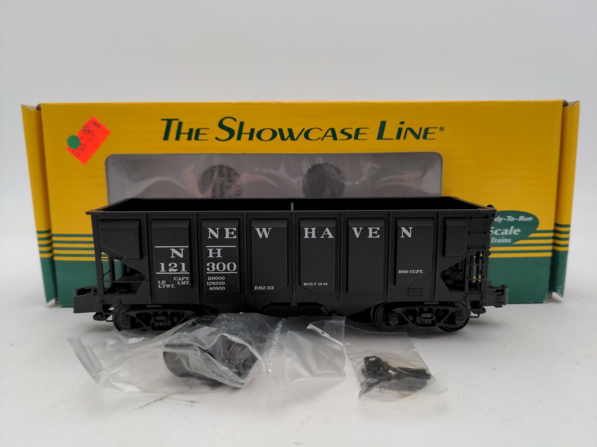 S-Helper 00996 S New Haven 55 Ton Panel Side 2-Bay Hopper #121300 EX/Box
