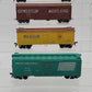 Mantua & Other HO Scale Assorted Boxcars: 49277, 29212, 1020, 8003, 77040 [6] VG