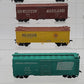 Mantua & Other HO Scale Assorted Boxcars: 49277, 29212, 1020, 8003, 77040 [6] VG