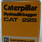 NZG 143 1:87 Caterpillar 225 Excavator NIB