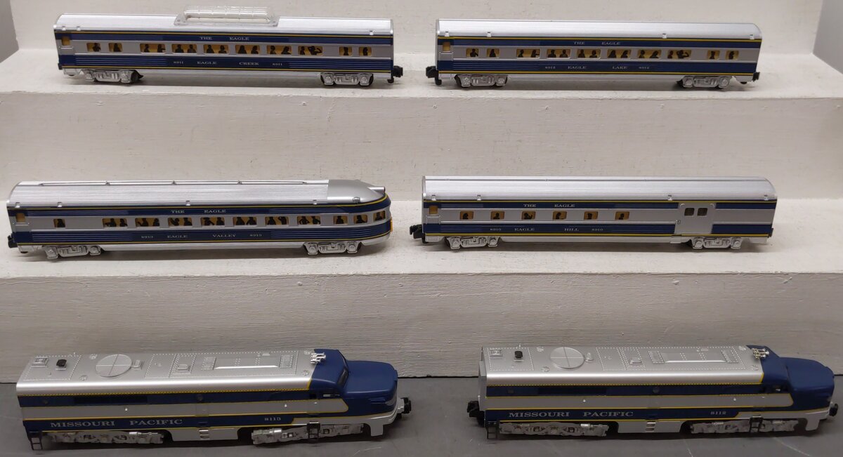 American Flyer 6-49601 S Missouri Pacific PA-1 Passenger Set EX/Box