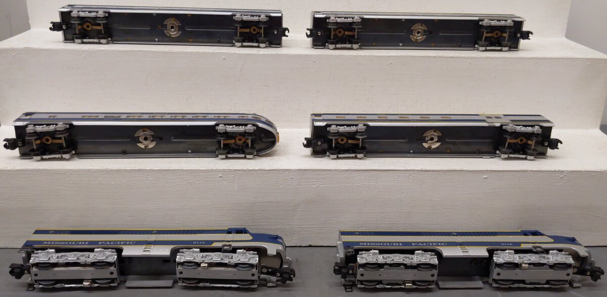 American Flyer 6-49601 S Missouri Pacific PA-1 Passenger Set EX/Box