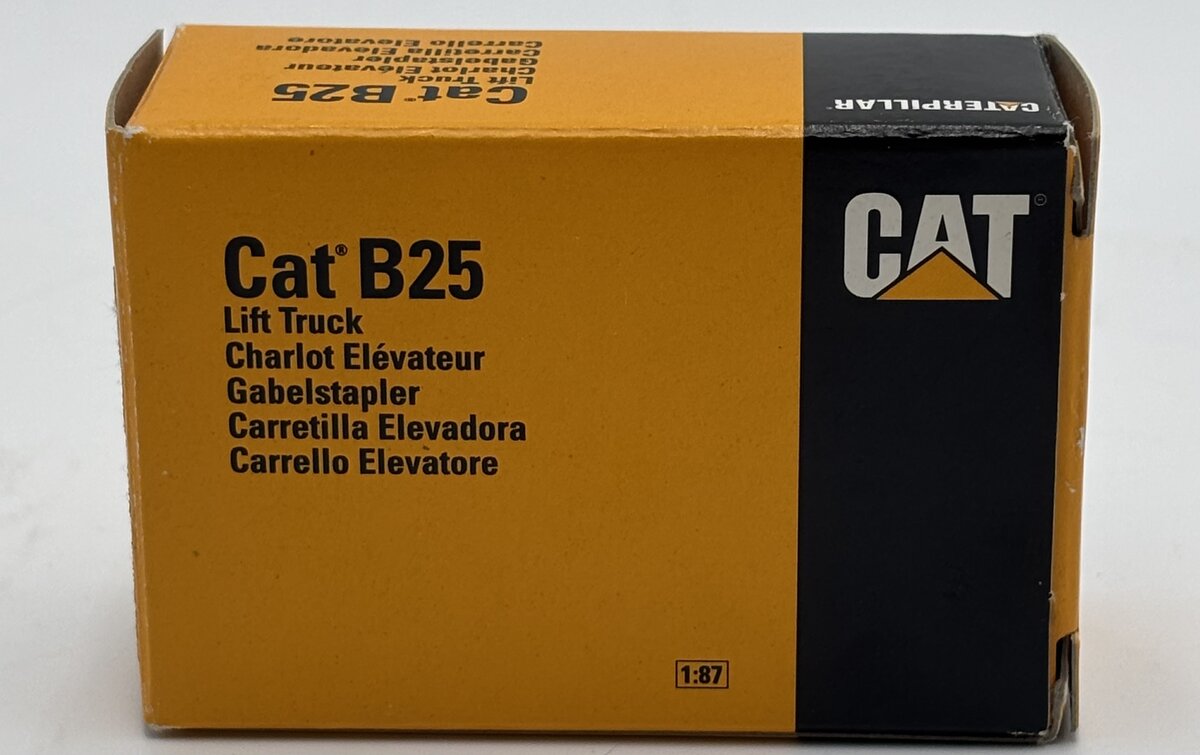 NZG 499 1:87 CAT B25 Lift Truck EX/Box