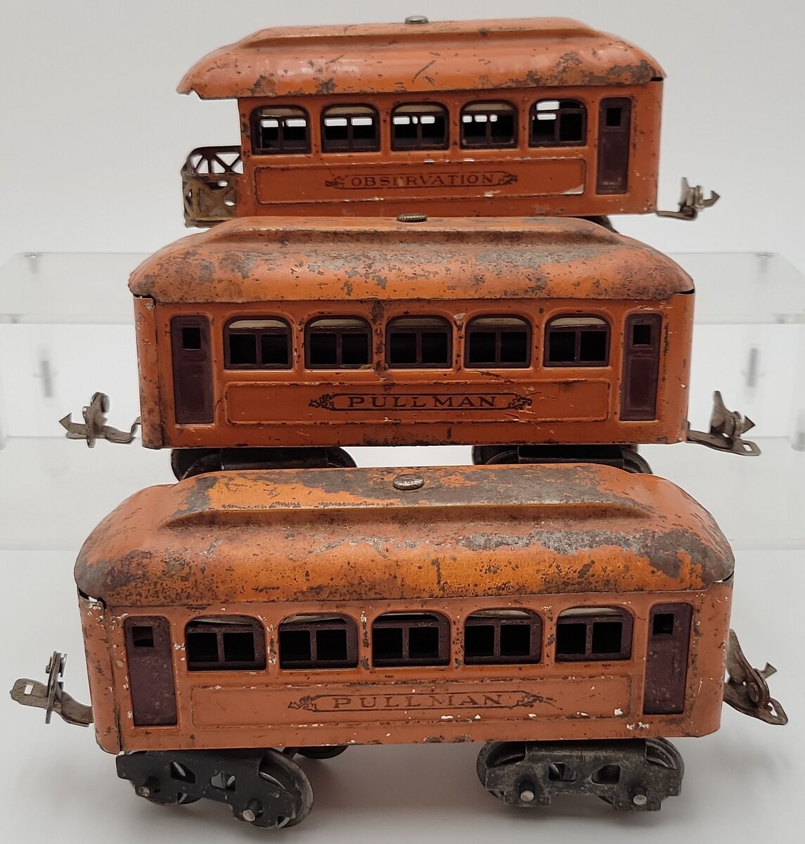 Lionel Prewar O Tinplate Passenger Cars 603, 604 [3]