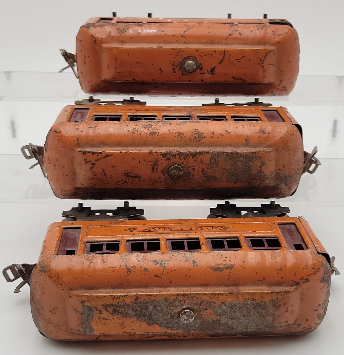 Lionel Prewar O Tinplate Passenger Cars 603, 604 [3]