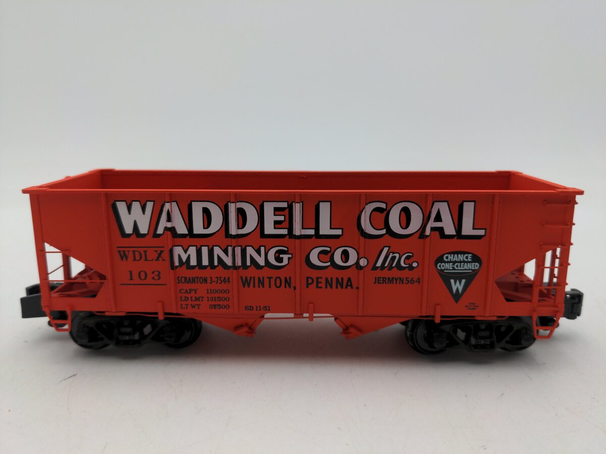S-Helper Service 01652 S Gauge USRA Waddell Hopper Car #103 EX/Box