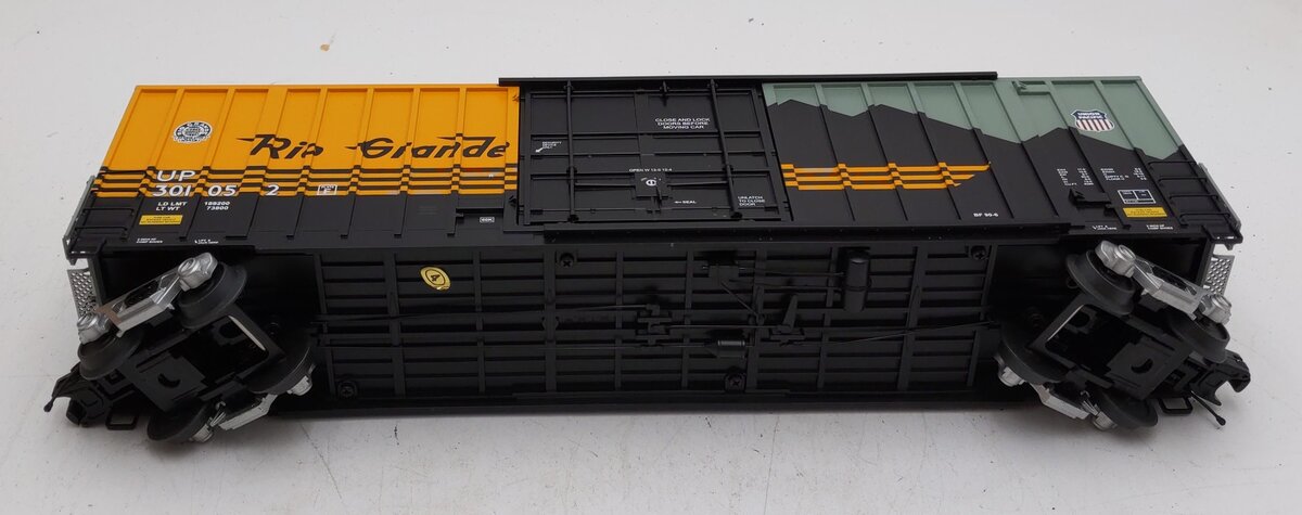 MTH 20-90355E O Denver Rio Grande 50' High Cube Boxcar #301052 LN/Box