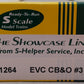 S-Helper 01264 S Scale CB&Q Caboose #13602 EX/Box