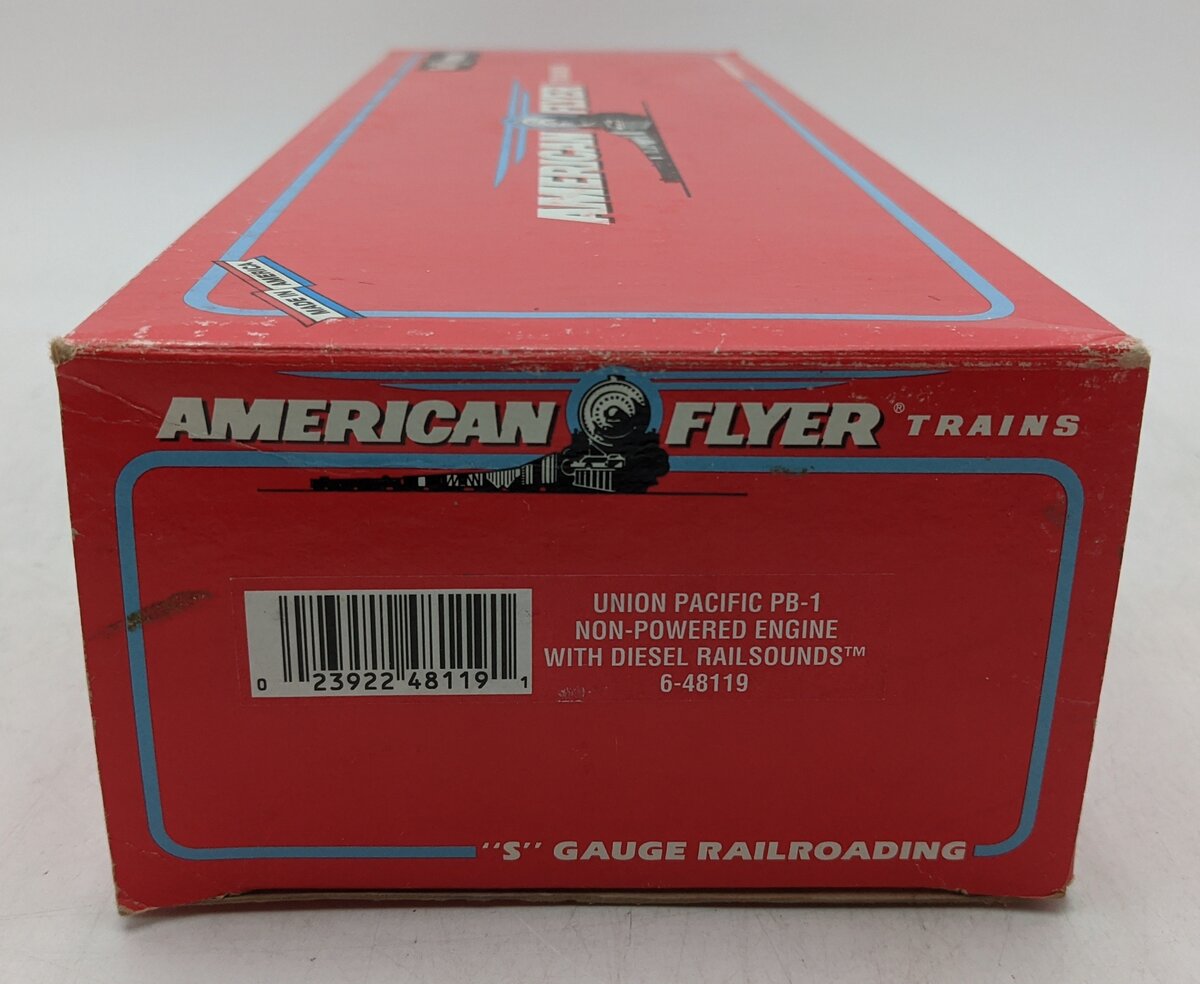 American Flyer 6-48119 S Union Pacific B Unit Non-Powered Diesel Locomotive/Box