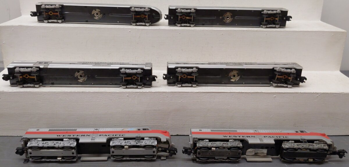 American Flyer 6-49604 S Gauge Western Pacific PA-1 Diesel Passenger Train Set EX/Box