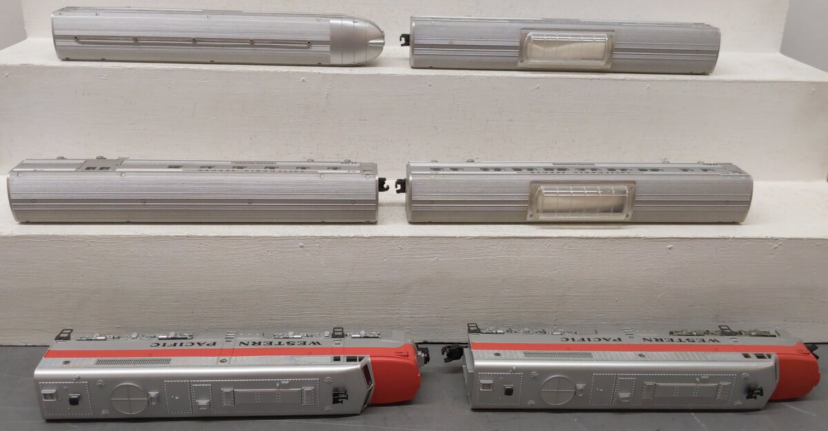 American Flyer 6-49604 S Gauge Western Pacific PA-1 Diesel Passenger Train Set EX/Box