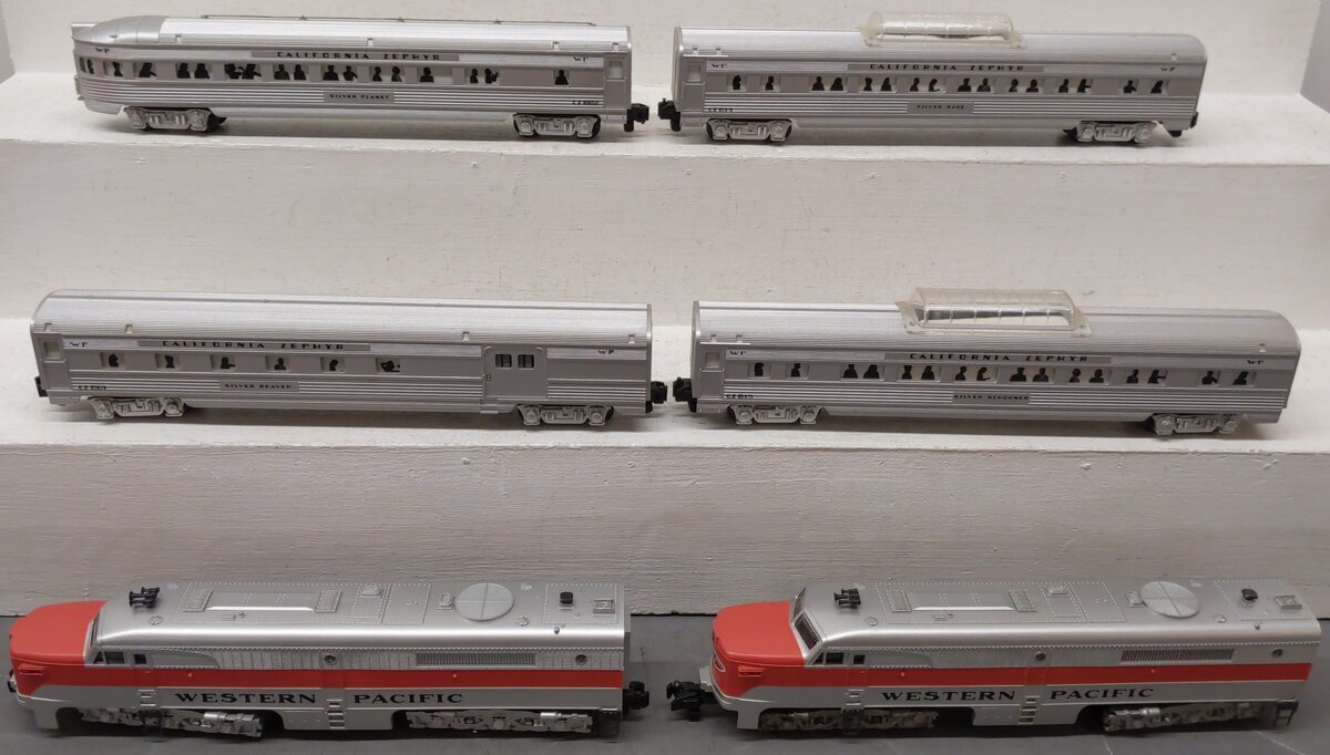 American Flyer 6-49604 S Gauge Western Pacific PA-1 Diesel Passenger Train Set EX/Box