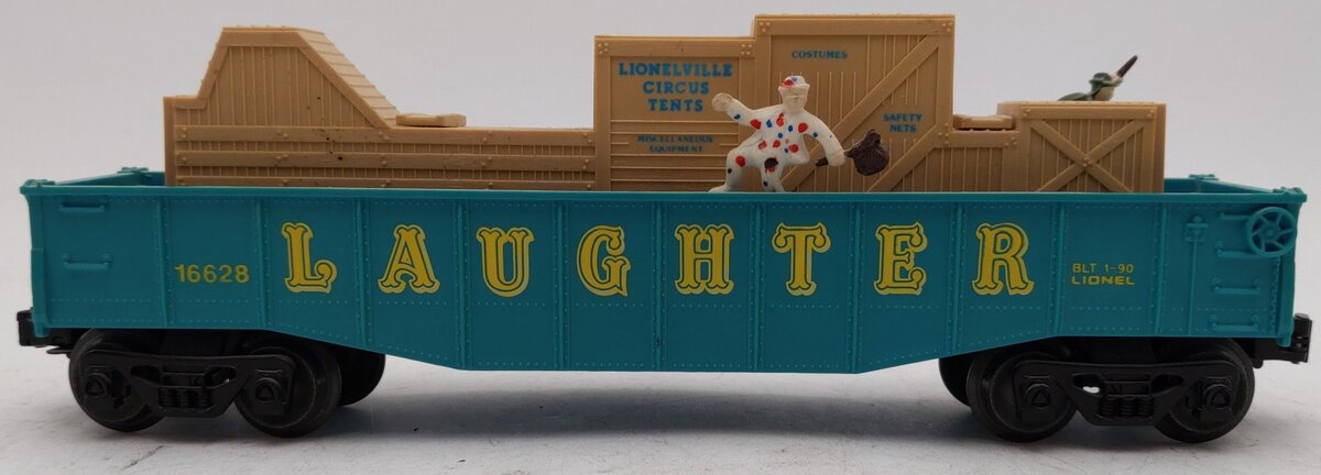 Lionel 6-16628 Circus "laughter" Cop & Hobo Car EX